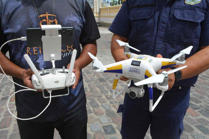Drones da Guarda Municipal