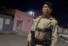 Policial militar agride mulher a tapas durante abordagem em Barreiras