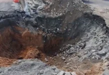 Nova cratera volta a interditar trecho da BR-324 um dia após liberação da pista