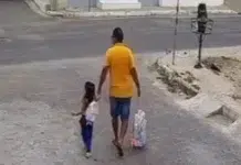 Pai é morto a tiros na frente da filha enquanto a levava para a escola