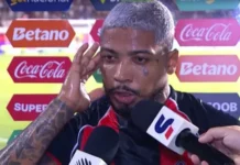 Marinho desabafa após Vitória ser derrotado pelo Bahia: “Perder para esse time aí, eu tenho raiva”