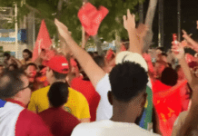 Em Feira, petistas comemoram reeleição de Lula na Avenida Getúlio Vargas
