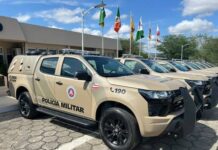 Governo da Bahia entrega 20 novas viaturas para a Polícia Militar com investimento de R$ 7,2 milhões